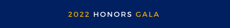 2022 Honors Gala Banner