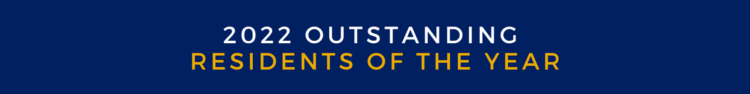 Residents of the Year Banner