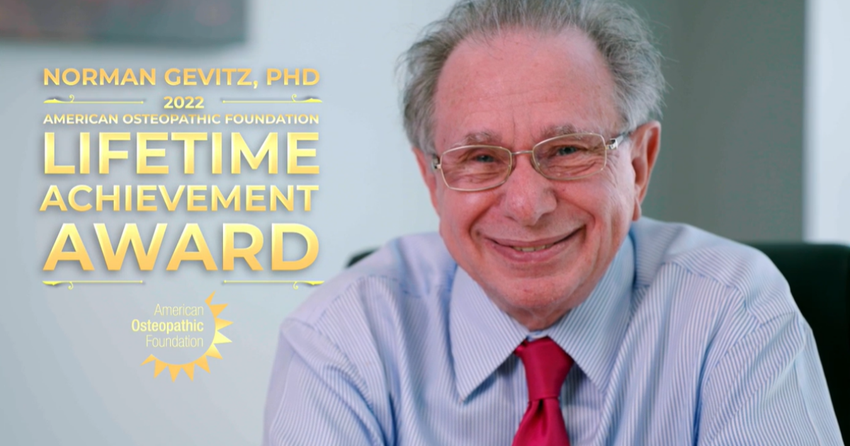 American Osteopathic Foundation | The 2022 AOF Lifetime Achievement…